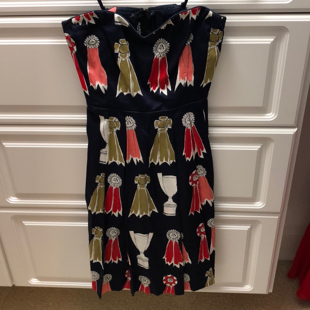 Strapless Anthropologie Derby Dress